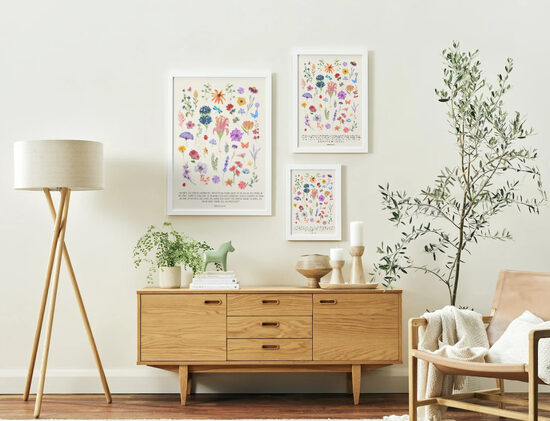 Bībeles pantu plakāti